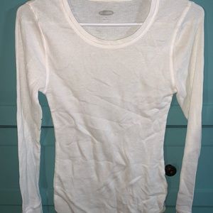 PLAIN WHITE LONG SLEEVE